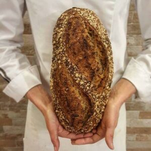 PAIN DE CAMPAGNE AUX GRAINES BIO