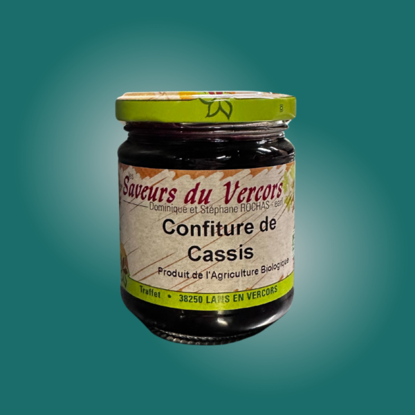 CONFITURE DE CASSIS (220g) BIO