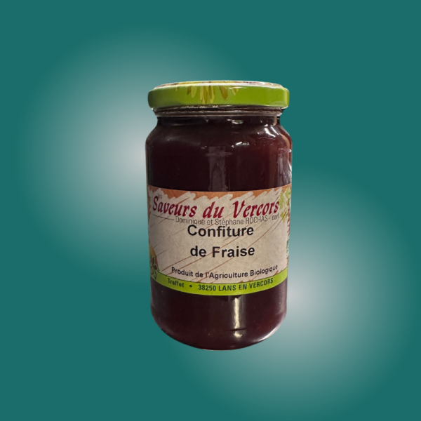 CONFITURE DE FRAISES (430g) BIO