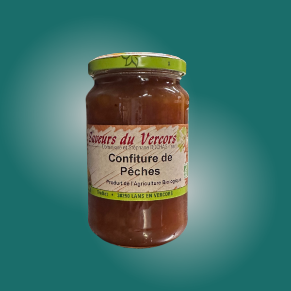 CONFITURE DE PÊCHES (430g) BIO